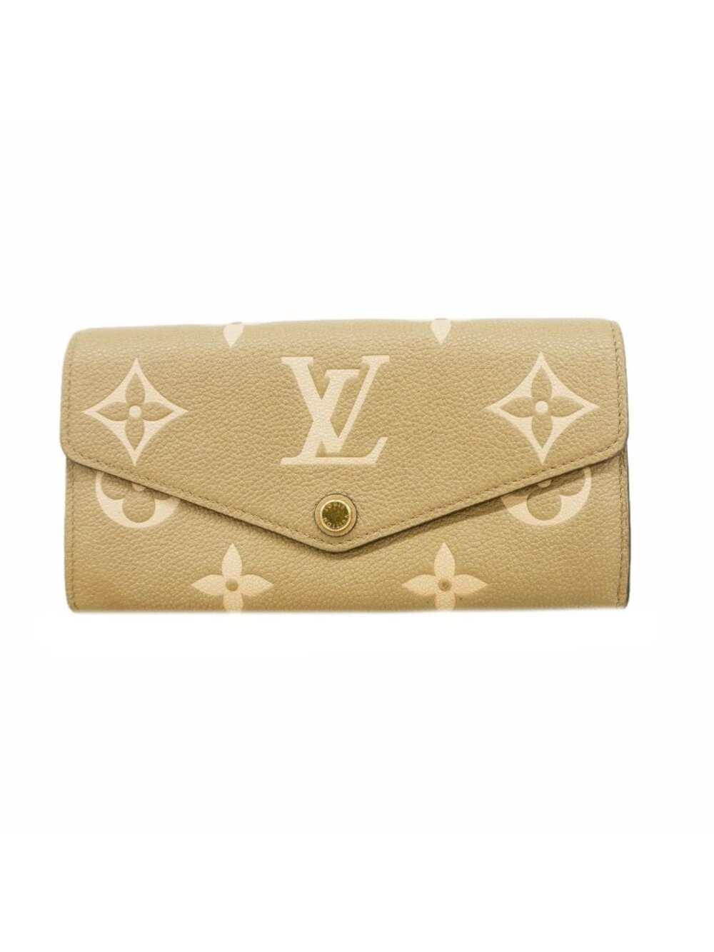 Louis Vuitton Wallet Monogram Empreinte Bicolor Portefeuille Sarah NM